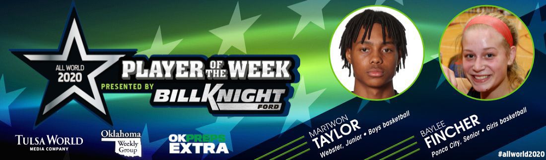 Webster's Martwon Taylor and Ponca City's Baylee Fincher: March 10 basketball players of the week